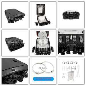 Kotak distribusi dan terminasi serat optik outdoor 8 core ODB CTO FTTH, Splitter 1:8 1x8 FAT FDP OTB caja nap ODN - Product Image 3