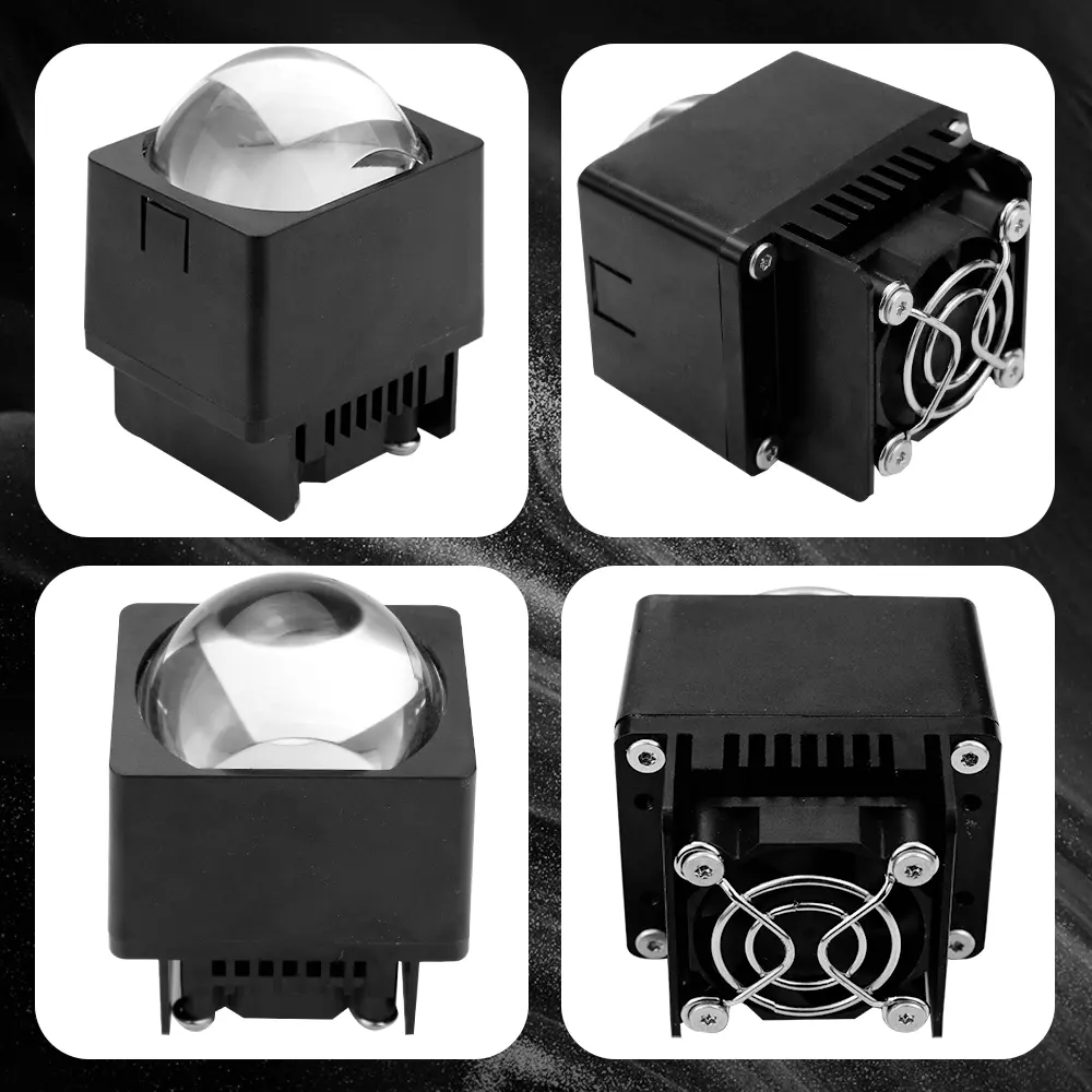 Proyector matricial Bi Led P13 6500K de 1,5 pulgadas para faro Led de coche