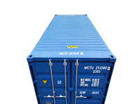 Nouveau conteneur maritime sec à double porte de 20 pieds, conteneur 20'DD avec portes aux deux extrémités, norme ISO