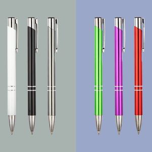 16 Promotional Stationery Logo Custom Colorful Ballpoint Pen Wholesale Black <b>Green</b> <b>Gift</b> Plastic Pen for Hotel - Product Image 3