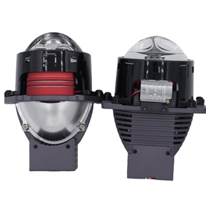 เลนส์โปรเจคเตอร์ LED แบบสองไฟหน้าพร้อมตัวสะท้อนแสงสะท้อนแสงคู่สำหรับปรับโฟกัสให้พอดีกับไฟหน้ารถ - Product Image 6