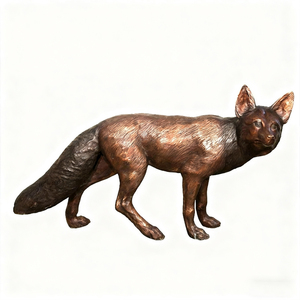 Statue di bronzo di alta qualità 3D Cast di lupi e bambini per la decorazione domestica e regali personalizzati - Product Image 2