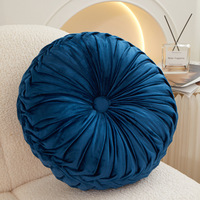 Solide Farbe Schlussverkauf günstig dekorativ rund Überwurf Kissen niedlich Kürbis Sitzmöbel Boden Kissen für Zuhause Couch Sofa Schlafzimmer