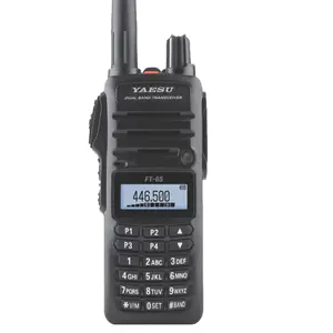 Yause VHF UHF IP54 방수 FT-65R 핸드 헬드 라디오 5W 소형 디자인-소형 무전기