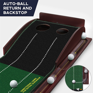 Nouveau type 2 trous Base en bois <span class=keywords><strong>Golf</strong></span> mettre <span class=keywords><strong>tapis</strong></span> gazon <span class=keywords><strong>tapis</strong></span> usine Simulation Mini <span class=keywords><strong>Golf</strong></span> mettre vert pratique <span class=keywords><strong>tapis</strong></span> de <span class=keywords><strong>golf</strong></span> - Product Image 3