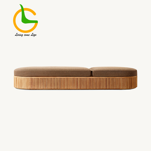 Vườn đồ gỗ ngoài trời đặt ghế tắm nắng ngoài trời KHÁCH SẠN VƯỜN hồ bơi ghế tắm nắng biệt thự hồ bơi ngoài trời Ghế phòng chờ - Product Image 5