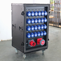 Nouvelle Boîte de Distribution Électrique Étanche pour Scène, Boîtier d'Équipement de Contrôle d'Alimentation Lumière 380V, 26 Canaux, Boîte d'Alimentation Scénique