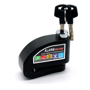 Cerradura impermeable antirrobo <span class=keywords><strong>para</strong></span> <span class=keywords><strong>patinete</strong></span> <span class=keywords><strong>eléctrico</strong></span>, alarma de vibración <span class=keywords><strong>para</strong></span> bicicleta eléctrica, 110db - Product Image 1