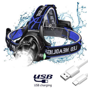 Venta caliente de fábrica al por mayor T6 LED impermeable Camping Super brillante Naturehike faro linterna LED con 2*18650 batería - Product Image 1