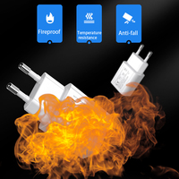 Cargador USB de Pared Shenzhen Lvxiangyuan 5W 5V 1A para Teléfonos Android, Enchufe Europeo, Certificación CE, RoHS, ERP, REACH, OTP