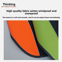 Harnais pour chien d'extérieur hiver intégré en velours imperméable coupe-vent chaud – Vente en gros