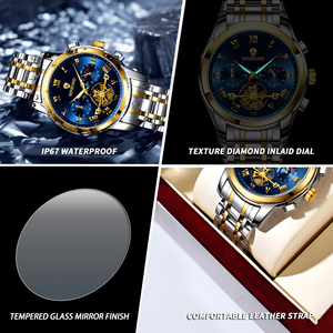 Reloj de Pulsera Cronógrafo Binbond B780 <span class=keywords><strong>780</strong></span> para Hombre, Relojes de Cuarzo Deportivos de Lujo Luminosos e Impermeables para Hombre, Relojes Duraderos - Product Image 6