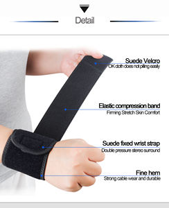 Nueva muñequera de neopreno transpirable para levantamiento de pesas Fitness con soporte de protección de correa deportiva - Product Image 4