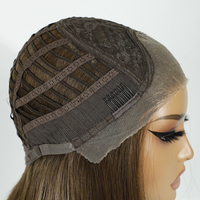 Pelucas Sintéticas Kemy, Peluca Latisha Sintética con Encaje, Cabello Sintético de Lujo Resistente al Calor, Encaje HD 13*3, Peluca Latisha Sintética sin Pegamento