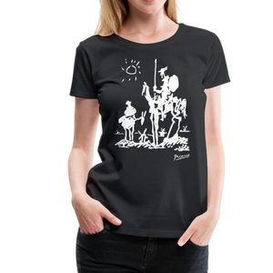 T-shirt avec illustration de Pablo Picasso Don Quichotte de La Mancha 1955 - Product Image 2