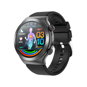 Relógio Inteligente de Saúde G20 com GPS, NFC, Monitoramento de ECG, Pressão Arterial, Alarme de Queda, Monitoramento do Sono, Cartões SIM 4G, IP68, AMOLED, Gel de Sílica - Product Image 2