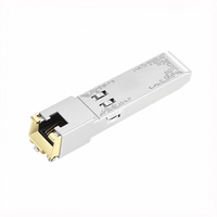 Módulo SFP de Cobre ZISA SFP-2.5G-T SFP-GE-T 2.5G 1G 10/100/1000BASE-T RJ45, Módulo Transceptor SFP de 100m para Router y Switch de Red