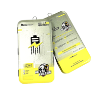 Boîte en fer blanc écologique de 0,23 mm, emballage vide, logo personnalisé, finition mate, insert en mousse, certifiée ISO9001 pour téléphone portable