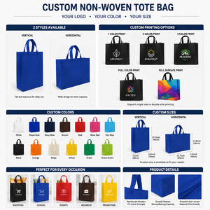Sac en tissu non tissé laminé, cadeau promotionnel, sac réutilisable en tissu personnalisé, sac écologique, sac de shopping bio, sac en tissu recyclé - Product Image 3