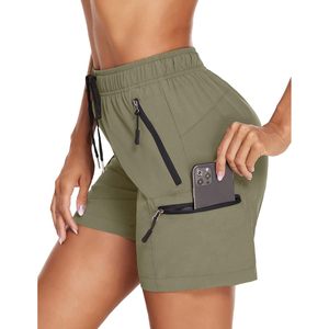 Shorts Deportivos de Senderismo para Mujer, Secado Rápido, Ligeros, con 4 Bolsillos, UPF 50+, Shorts Atléticos de Verano, Ropa Casual para Exteriores - Product Image 4