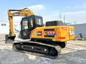 รถขุดตีนตะขาบ SANY SY215 มือสอง ได้รับการรับรองมาตรฐาน CE น้ำหนัก 21.5 ตัน พร้อมเครื่องยนต์คัมมินส์ ปั๊มและเกียร์ยูเคน เครื่องจักรจีน - Product Image 2