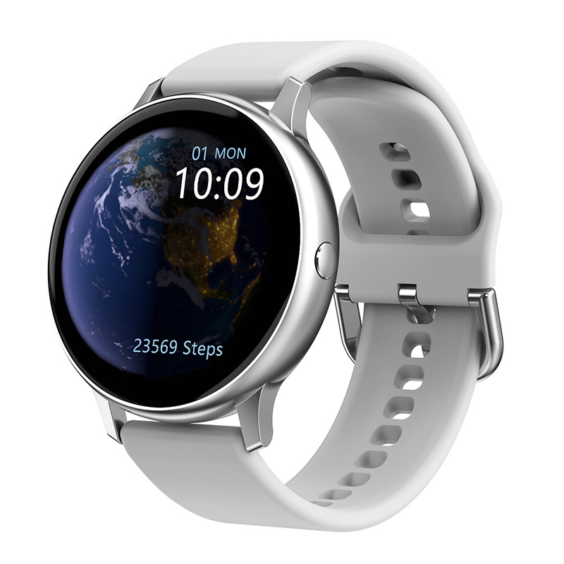 สายซิลิโคนสีเงิน