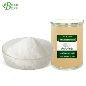Wholesale vitamin d3 supplement trade price vitamin d3 100000/400000/50000iu/g water soluble cholecalciferol vitamin d3 powder