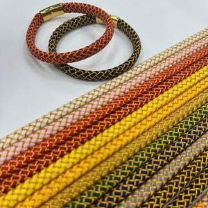 Fabrika özelleştirme naylon örgülü halat s örgülü halat şeritler ipek örgülü halat - Product Image 6