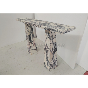 Newstar Home Furniture Calacatta Viola <strong>Marble</strong> <strong>Console</strong> <strong>Table</strong> Entryway Hallway <strong>Table</strong> Luxury Italian <strong>Marble</strong> <strong>Console</strong> <strong>Tables</strong> - Product Image 5