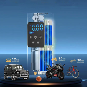 מדחס אוויר נייד לצמיגי רכב משאבת אוויר מהירה משאבת אוויר בלחץ מדויק עבור אופנוע אופניים כדור אופניים - Product Image 6