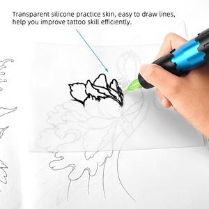 En stock Microblading pratique peau peau artificielle transparente peau en latex translucide pour le <span class=keywords><strong>dessin</strong></span> - Product Image 6