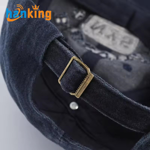 Cappellino da Baseball retrò da <span class=keywords><strong>uomo</strong></span> Ehanking Casual da donna in cotone lavato con lettere ricamate <span class=keywords><strong>cappello</strong></span> da sole <span class=keywords><strong>bombetta</strong></span> - Product Image 4
