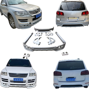 Kit de pare-chocs large en FRP de haute qualité JE Design, valeur exceptionnelle, pour VW <span class=keywords><strong>Touareg</strong></span> 2007-2010, fixation par boulons, garantie 1 an - Product Image 1