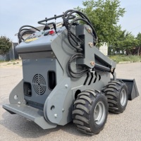 Mini-chargeuse compacte pour travaux de terrassement, vente directe usine, idéale pour les projets de construction