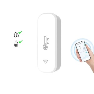 Không dây thông minh nhiệt độ và độ ẩm Detector tuya app điều khiển Wifi nhiệt độ độ ẩm cảm biến cho an ninh nhà - Product Image 1