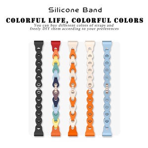 NUEVA Correa de Silicona para <span class=keywords><strong>Google</strong></span> Fitbit Air, Correa de Reloj Inteligente de Goma, Correa Colorida para Mujeres y Niñas - Product Image 2