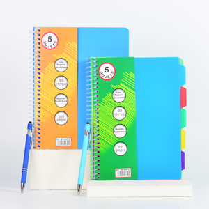 Nhà Máy bán hàng trực tiếp B5 kích thước lớn màu sắc đầy màu sắc phù hợp với pháp cai trị định dạng xoắn ốc máy tính xách tay phân loại đa chủ đề - Product Image 3