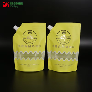 Sacchetto per beccuccio stampato personalizzato per alimenti per bevande liquide a base di succo di latte - Product Image 3