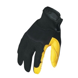 Guantes de trabajo de cuero Guantes de seguridad industrial de diseño de cuero Se adaptan perfectamente para todas las estaciones - Product Image 1