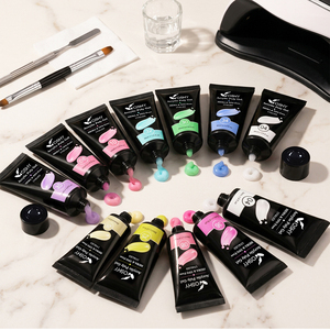 Gel Poly Acrylique HEMA TPO-Free Vegan 30ml pour Extension d'Ongles, 51 Couleurs, Longue Durée, Faible MOQ, Marque Privée OEM - Product Image 3