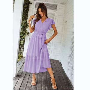 Samden <span class=keywords><strong>Robes</strong></span> de soirée de luxe personnalisées de haute qualité à col en V très sexy - Product Image 1