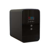 Purificador de Agua RO Eléctrico Bajo Fregadero, 600 GPD, Sistema Compacto sin Tanque, 5 Cartuchos, Filtración de 5 Etapas, Monitoreo de TDS