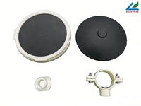 Diffuseur d'air à bulles EPDM personnalisable, plateau d'aération portable, aérateur microporeux haute durabilité pour l'aquaculture