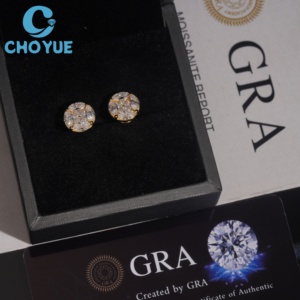 Pendientes de tuerca de moissanita con corte marquesa en oferta, de plata 925 auténtica chapada en oro, con engaste de garra y cierre de rosca de lujo, joyería. - Product Image 4