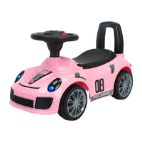 Voiture à quatre roues pour enfants Twisting Niuniu, pour garçons de 1 à 3 ans, anti-retournement, scooter musical, construction en métal, modèle planeur 68 Asie