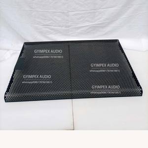 Rejilla de Altavoz Personalizada, Rejilla de Acero Inoxidable, Pantalla Metálica Perforada, Rejilla de Altavoz Recubierta de PVC, Malla de Alambre Negra - Product Image 5