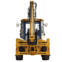 Chargeur rétrocaveuse 4x4 Retroexcavadora certifié CE de haute qualité, 2,5 tonnes avec moteur Euro 5 pour les applications agricoles et de construction