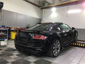 Diffuseur de voiture en Fiber de carbone R8 pour <span class=keywords><strong>Audi</strong></span> R8 <span class=keywords><strong>Gt</strong></span> V8 coupé 2 portes 2010-2015 - Product Image 3