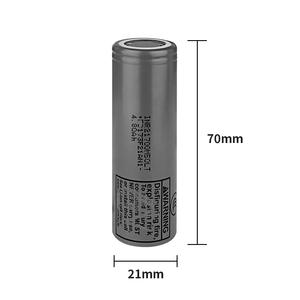 Batterie Li-ion haute capacité 5000 mAh, cellule cylindrique pour <span class=keywords><strong>LG</strong></span> <span class=keywords><strong>M50LT</strong></span> INR21700, batterie lithium solide coréenne SAM 50E 50PL - Product Image 2