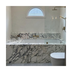 <span class=keywords><strong>Baignoire</strong></span> en marbre naturel Calacatta de style luxueux de taille personnalisée Newstar, de qualité supérieure, pour la maison, <span class=keywords><strong>baignoire</strong></span> intérieure - Product Image 5